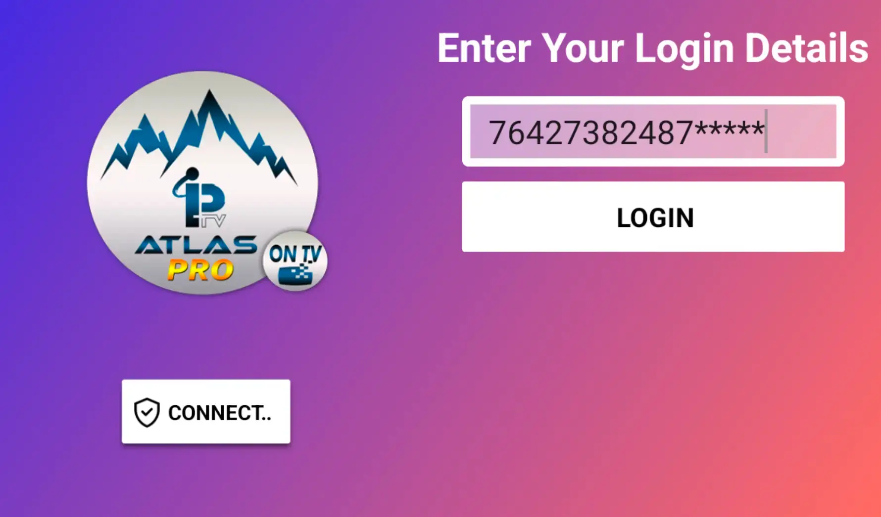 Connexion Atlas Pro ONTV
