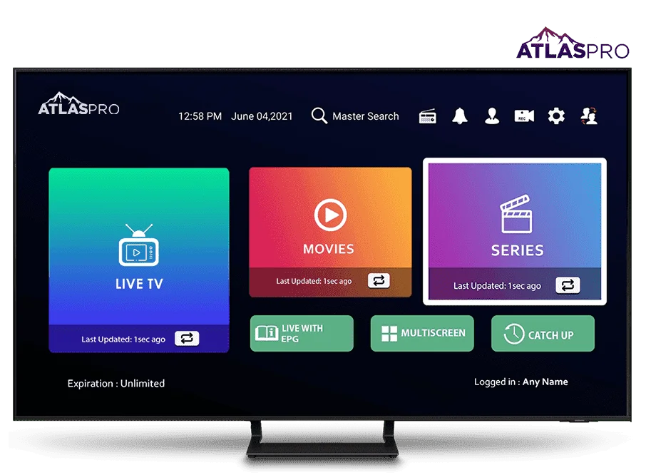 Application Atlas Pro ONTV